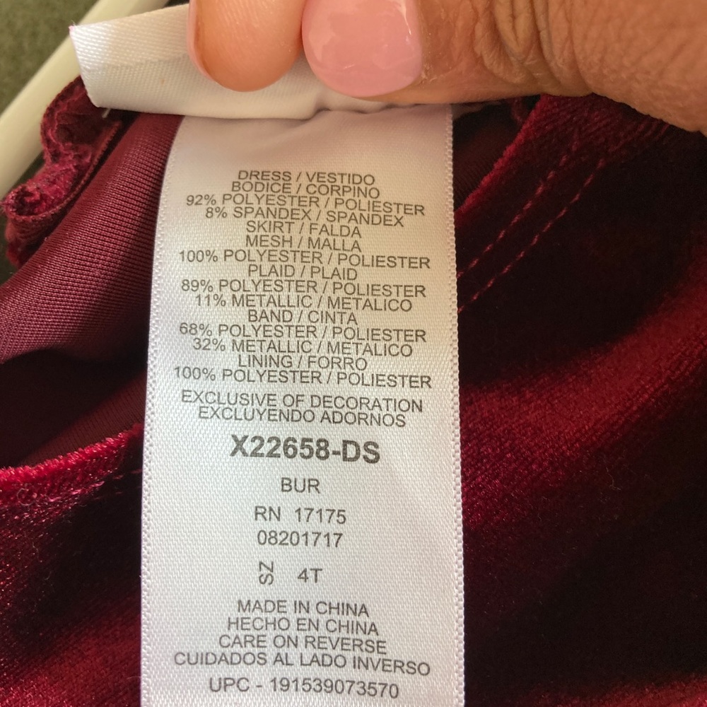 Bonnie Jean girls dress size 4T - Picture 11 of 17